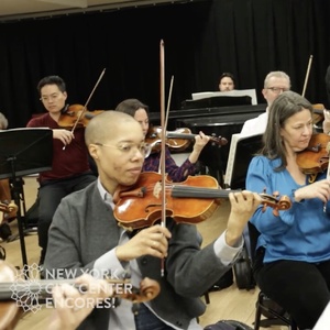 Video: First Day With the Orchestra of Encores! HIGH SPIRITS Photo