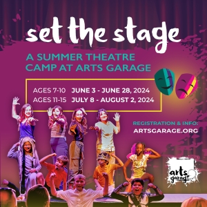 Arts Garage in Delray Beach To Offer SET THE STAGE Summer Theatre Camp for Kids & Tee