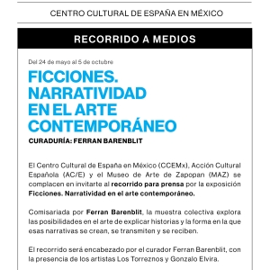 Recorrido Para Medios: Ficciones. Narratividad En El Arte Contemporáneo Photo