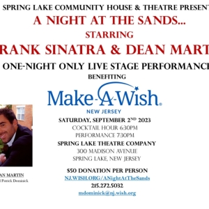 Frank Sinatra & Dean Martin Live Performance Benefiting Make-A-Wish New Jersey At Spr Photo