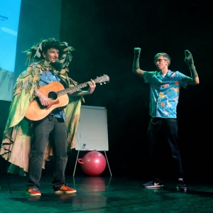 Children's Poet Simon Mole & Singer/Storyteller Gecko Announce THE GREAT BIG DINOSAUR SHOW Autumn Dates