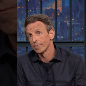 Seth Meyers Reads His Own Writers' Jokes Live in SURPRISE INSPECTION Bit
