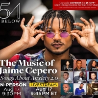 Jason Veasey, Destan Owens & More Join Jaime Cepero's SONGS ABOUT ANXIETY 2.0 at 54 B Photo