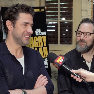 Video: John Krasinski is Perfectly Nervous to Get Back Onstage in ANGRY ALAN Photo