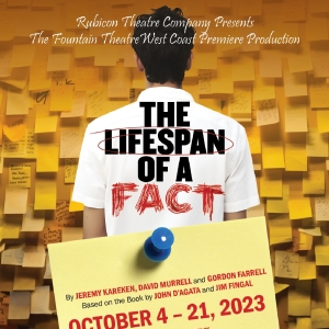 Rubicon Theatre Company to Present LIFESPAN OF A FACT, ONCE, and More in 25th Silver Anniversary Season