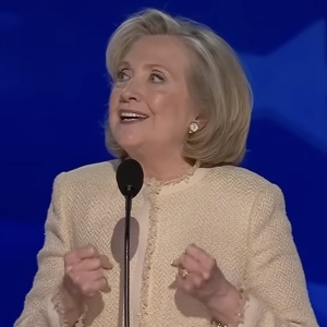 Video: Hillary Clinton Quotes SUFFS During Her DNC Speech Photo