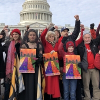 VIDEO: Iain Armitage Joins Jane Fonda at Climate Change Protest in Washington, D.C. Photo