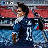 Kelly Lang Performs National Anthem At Nissan Stadium For Tennessee Titans VS. Buffal Photo