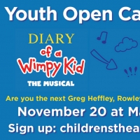 DIARY OF A WIMPY KID The Musical Auditions Announced At Mall Of America, November 20