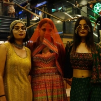 World University Of Design Students Walk The Ramp For Label Ritu Kumar, Mulmul and Fr