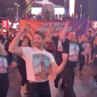 VIDEO: Original SATURDAY NIGHT FEVER Cast Discos Into Times Square to Celebrate 20th Anniversary!