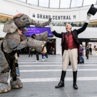Baby Elephant Spotted In Birmingham New Street Station! Video