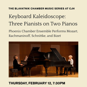 KEYBOARD KALEIDOSCOPE: Three Pianists On Two Pianos is Coming to the Center for Jewis Photo