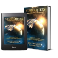 Bruce Goldwell And Lace Brunsden Release New Sci-Fi Fantasy STARFIGHTERS- DEFENDING E Photo