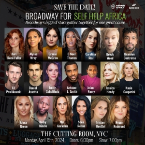 Madison Wells Forward to Present BROADWAY FOR SELF HELP AFRICA Concert Interview