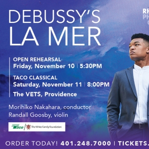 The Rhode Island Philharmonic Orchestra to Present Debussy's La Mer At The VETS, Prov Photo