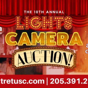 Theatre Tuscaloosa's LIGHTS, CAMERA, AUCTION! to Launch 10th Year