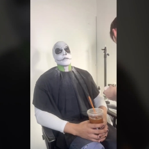 Video: Watch Heath Saunders Become Jack Skellington Photo