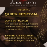 QUICK FESTIVAL Seeking Proposals from Black-Identifying Dance and Movement Artists Video