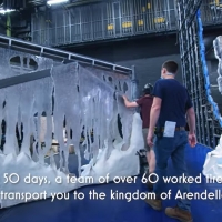 VIDEO: Watch a Set Build Timelapse for FROZEN in the West End Photo