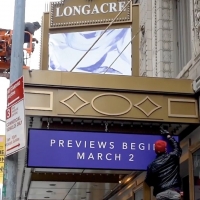 VIDEO: Watch the DIANA Marquee Go Up at the Longacre Theatre!