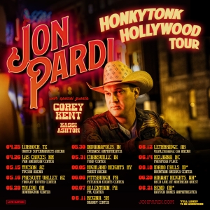 Jon Pardi Sets HONKYTONK HOLLYWOOD TOUR Dates Photo