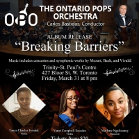 Ontario Pops Orchestra To Celebrate Release Of Debut Album With Concert In Toronto…