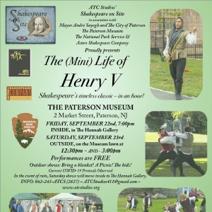 THE (MINI) LIFE OF HENRY V To Be Presented At Paterson Museum Photo