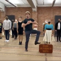 VIDEO: Hugh Jackman and the Cast of THE MUSIC MAN Perform 'Ya Got Trouble' in Rehears Photo
