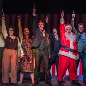 Review: ASSASSINS Goes for the Prize at Riverfront Theater Company Photo