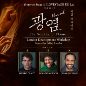 Cast Set for THE SOTANA OF FLAME Workshop in London Photo