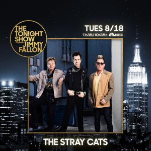 THE STRAY CATS to Perform on Tonight Show Aug. 18, Fall Tour Starts Nov. 9 Photo