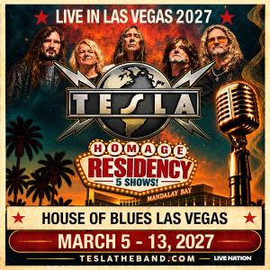 TESLA to Return to House of Blues Las Vegas Photo