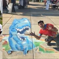 Chicago's Only Chalk Art Festival Chalk Howard Street to Return This Month Photo