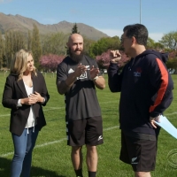 VIDEO: Watch Stephen Colbert Learn How to Play Rugby Photo