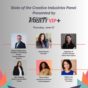 Arts Media And Entertainment Institute Inc. Presents State Of The Creative Industries Panel