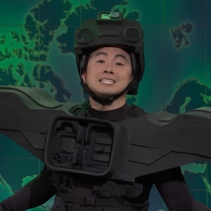 Video: Bowen Yang Performs 'Defying Gravity' From WICKED Dressed as a Drone Photo