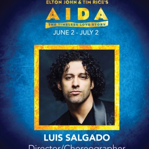 Interview: Luis Salgado of AIDA at STAGES St. Louis In The Ross Family Theater At The Photo