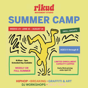 Rikud Studio to Host 2026 Summer Camps Focused on Street and Club Dance Photo