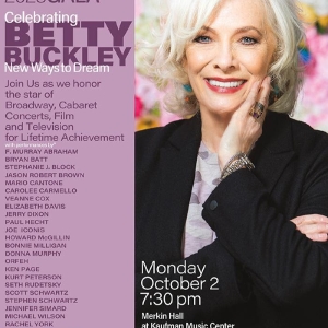 A Video Roundup Celebrating The ASA's Gala Honoring Betty Buckley: NEW WAYS TO DREAM  Photo