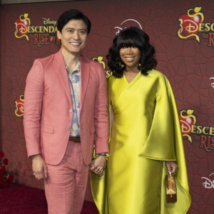 Photos: Brandy, Joshua Colley & More Hit the Red Carpet for DESCENDANTS: THE RISE OF  Photo