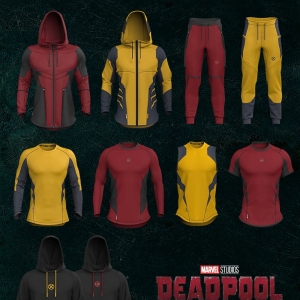 Exclusive: Marvel & SuperX Launch New DEADPOOL & WOLVERINE Activewear Collection