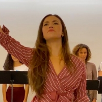 TV: Solea Pfeiffer Performs 'Rainbow High' in Rehearsals for EVITA at New York City…