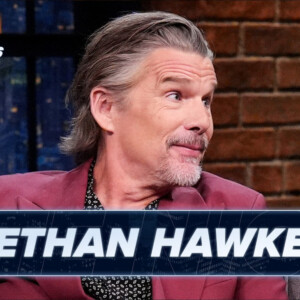 Ethan Hawke on Walking Maya Hawke Down the Aisle Photo