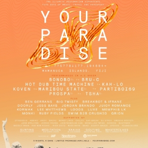 Bonobo, Maribou State, TSHA, And More Set For Your Paradise 2023 Lineup In Fiji Photo