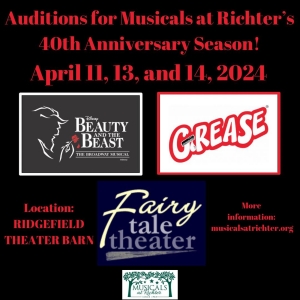 Danbury's Musicals At Richter to Hold Auditions For BEAUTY AND THE BEAST and GREASE Photo