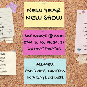 NEW YEAR NEW SHOW to Debut on Saturdays In January At Second City's De Maat Theatre