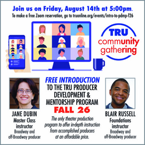 TRU to Host Free Intro Session on Producer Development & Mentorship Program Photo
