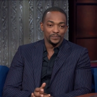 VIDEO: Anthony Mackie Talks CAPTAIN AMERICA on THE LATE SHOW WITH STEPHEN COLBERT Video