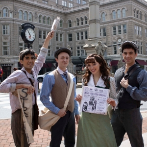 Interview: Matt Henningsen And Katherine Lindsley of DISNEY'S NEWSIES THE MUSICAL at Interview